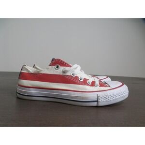 Converse Chuck Taylor All Star Shoes Women 6.5 American Flag Print Stars Stripes